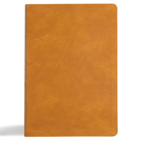 CSB Super Giant Print Reference Bible, Digital Study Edition, Camel SuedeSoft LeatherTouch by CSB Bibles by Holman, 9798384509707