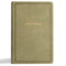 KJV Large Print Personal Size Reference Bible, Sage SuedeSoft LeatherTouch, Indexed by Holman Bible Publishers, 9798384509783