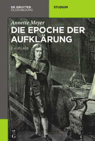 Die Epoche der Aufklärung (German Edition) - 9783110461305 by Annette Meyer, 9783110461305
