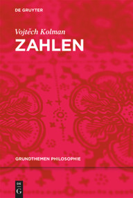 Zahlen (German Edition) by Vojtech Kolman, 9783110480887