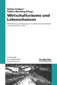 Wirtschaftsräume und Lebenschancen (Wahrnehmung und Steuerung von sozialökonomischem Wandel in Deutschland 1945-2000) (German Edition) by Stefan Grüner, Sabine Mecking, 9783110520248
