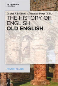 Old English by Laurel Brinton, Alexander Bergs, 9783110522730