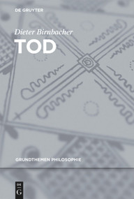 Tod (German Edition) by Dieter Birnbacher, 9783110533446