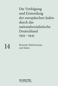 Besetztes Südosteuropa und Italien (German Edition) by Sara Berger, Sanela Schmid, Erwin Lewin, Maria Vassilikou, 9783110555592