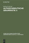 Althochdeutsche Grammatik II (Syntax) (German Edition) by Richard Schrodt, 9783484108622