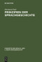 Prinzipien der Sprachgeschichte (German Edition) by Hermann Paul, 9783484220058