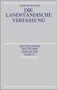 Die Landständische Verfassung (German Edition) by Kersten Krüger, 9783486550177