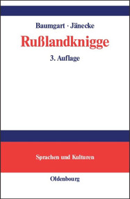 Rußlandknigge (German Edition) by Annette Baumgart, Bianca Jänecke, 9783486577303