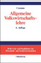Allgemeine Volkswirtschaftslehre (German Edition) by Wolfgang Cezanne, 9783486577709