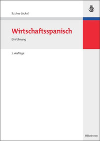 Wirtschaftsspanisch (Einführung) (German Edition) by Sabine Jöckel, 9783486581317