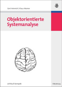 Objektorientierte Systemanalyse (German Edition) by Gert Heinrich, Klaus Mairon, 9783486583663