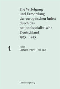 Polen September 1939 - Juli 1941 (German Edition) by Andrea Löw, Klaus-Peter Friedrich, 9783486585254