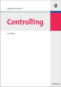 Controlling (German Edition) - 9783486586213 by Wolfgang Ossadnik, 9783486586213