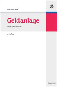 Geldanlage (Vermögensbildung) (German Edition) by Hermann May, Ulla May, 9783486591149