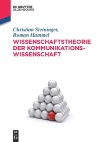 Wissenschaftstheorie der Kommunikationswissenschaft (German Edition) by Christian Steininger, Roman Hummel, 9783486708950