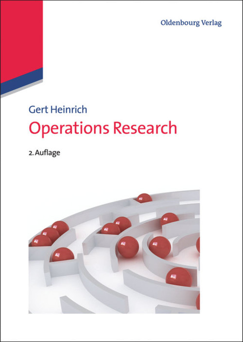 Operations Research (German Edition) by Gert Heinrich, 9783486716962