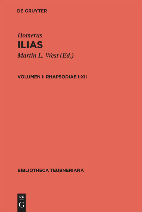 Rhapsodiae I-XII (Bilingual Edition) by Homerus, Martin L. West, 9783598714313