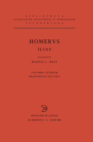 Rhapsodiae XIII-XXIV. Indices (Bilingual Edition) by Homerus, Martin L. West, 9783598714351