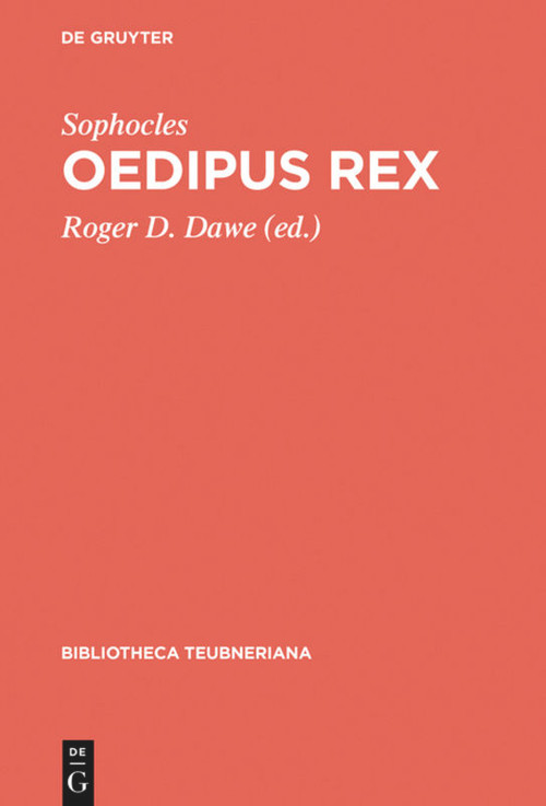 Oedipus rex (Bilingual Edition) by Sophocles, Roger D. Dawe, 9783598718137