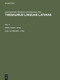 princeps - 1. pro (Latin Edition) by Thesaurusbüro München, Internationale Thesaurus-Kommission, 9783598770081