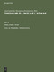 progenies - pronuntiatus (Latin Edition) by Thesaurusbüro München, Internationale Thesaurus-Kommission, 9783598770142