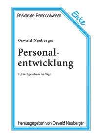 Personalentwicklung (German Edition) by Oswald Neuberger, 9783828245655