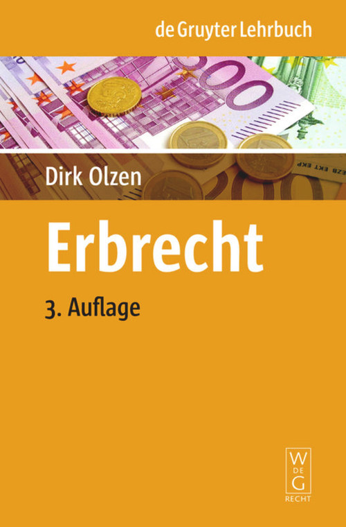 Erbrecht (German Edition) - 9783899495638 by Dirk Olzen, 9783899495638