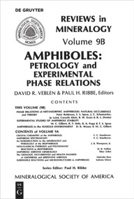 Amphiboles (Petrology and Experimental Phase Relations) by David R. Veblen, Paul H. Ribbe, 9780939950119