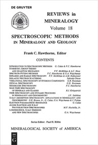 Spectroscopic Methods in Mineralogy and Geology by Frank C. Hawthorne, 9780939950225