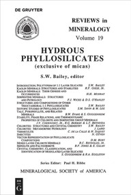 Hydrous Phyllosilicates ((Exclusive of Micas)) by S. W. Bailey, 9780939950232