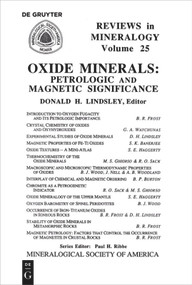Oxide Minerals (Petrologic and Magnetic Significance) by Donald H. Lindsley, 9780939950300