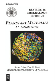 Planetary Materials by James J. Papike, 9780939950461