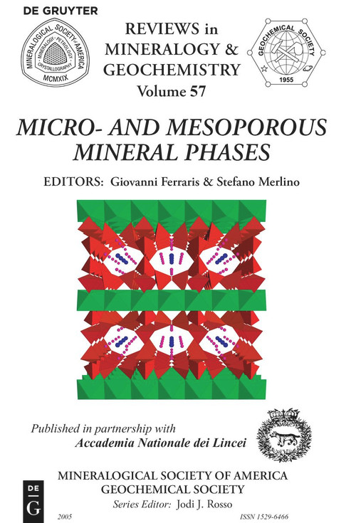 Micro- and Mesoporous Mineral Phases by Giovanni Ferraris, Stefano Merlino, 9780939950690