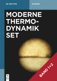 [Set Moderne Thermodynamik Bd. 1+2] (German Edition) by Christoph Strunk, 9783110566796