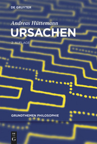 Ursachen (German Edition) - 9783110595253 by Andreas Hüttemann, 9783110595253