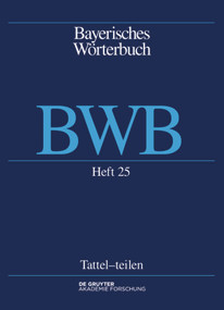 Tattel - [aus]teilen (German Edition) by Bayerische Akademie der Wissenschaften, Josef Denz, Edith Funk, Anthony R. Rowley, Andrea Schamberger-Hirt, Michael Schnabel, 9783110595680