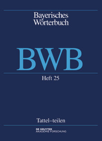 Tattel - [aus]teilen (German Edition) by Bayerische Akademie der Wissenschaften, Josef Denz, Edith Funk, Anthony R. Rowley, Andrea Schamberger-Hirt, Michael Schnabel, 9783110595680