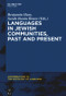 Languages in Jewish Communities, Past and Present by Benjamin Hary, Sarah Bunin Benor, 9781501521324