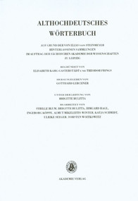 Band V: K-L, 6. Lieferung (krazzon bis kumil) (German Edition) by Gotthard Lerchner, 9783050041247