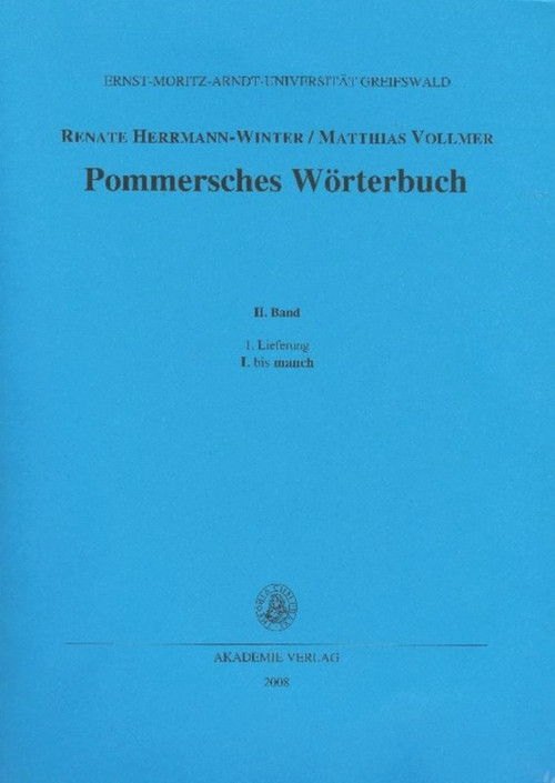 L bis manch (German Edition) by Renate Herrmann-Winter, Matthias Vollmer, 9783050044590