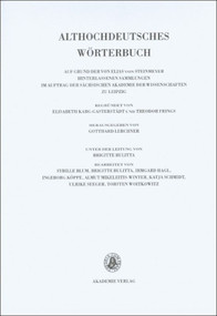 Band V: K-L, 15. Lieferung (liutbaga bis loskin) (German Edition) by Hans Ulrich Schmid, 9783050045924