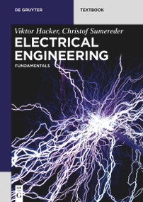 Electrical Engineering (Fundamentals) by Viktor Hacker, Christof Sumereder, 9783110521023