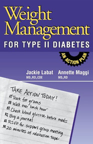 Weight Management for Type II Diabetes (An Action Plan) - 9781630262518 by Jackie Labat, Annette Maggi, 9781630262518
