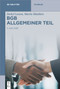 BGB Allgemeiner Teil (German Edition) by Detlef Leenen, Martin Häublein, 9783110602869