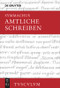 Amtliche Schreiben (Lateinisch - deutsch) (German Edition) by Q. Aurelius Symmachus, Alexandra Forst, 9783110609042
