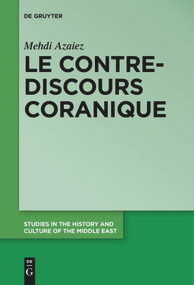 Le contre-discours coranique (French Edition) by Mehdi Azaiez, 9783110609462