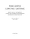 regnum - relinquo (Latin Edition) by Internationale Thesauruskommission, 9783110625141