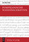 Pompejanische Wandinschriften (Lateinisch - deutsch) (German Edition) by Rudolf Wachter, 9783110649437