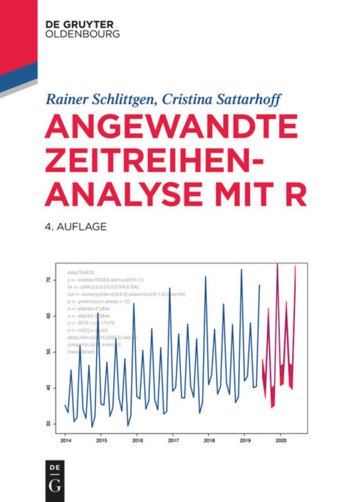 Angewandte Zeitreihenanalyse mit R (German Edition) by Rainer Schlittgen, Cristina Sattarhoff, 9783110694093