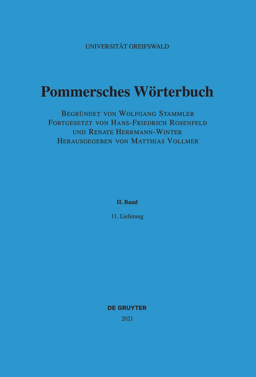 Treckborn bis utfrågen (German Edition) by Matthias Vollmer, 9783110714517